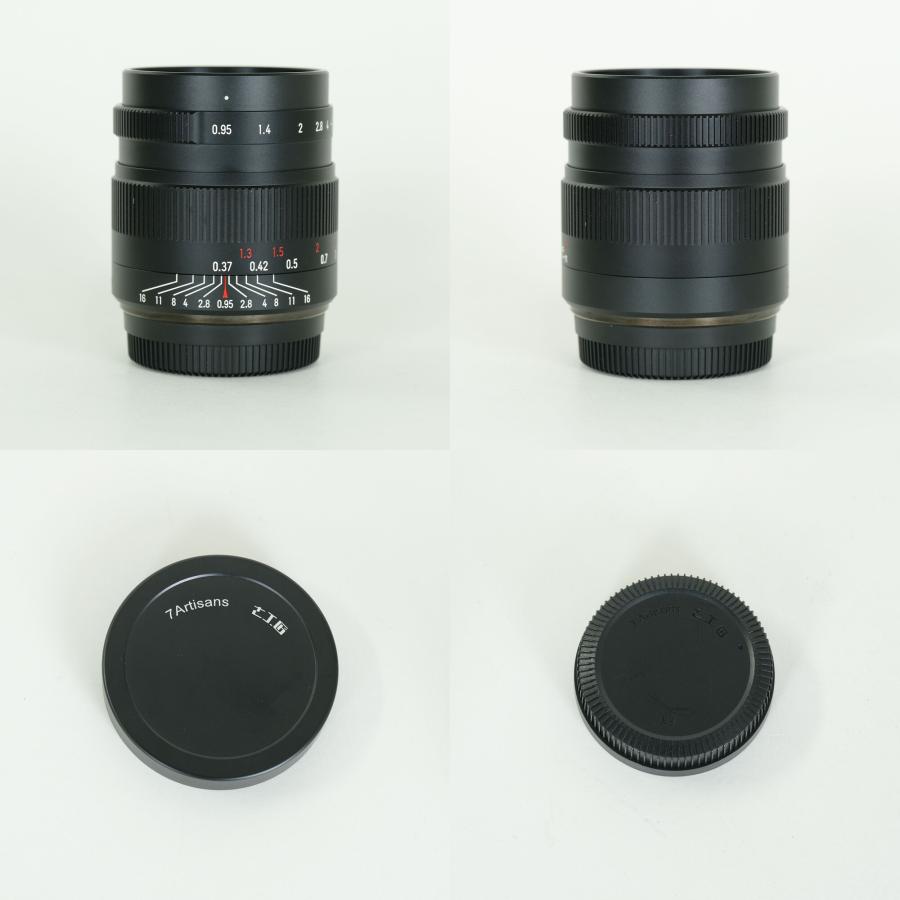 美品] 七工匠 7Artisans 35mm F0.95 (フジフイルムX用) ブラック