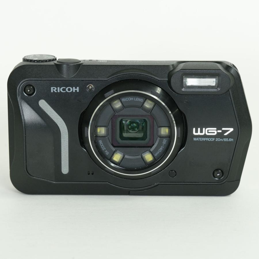 [美品 | バッテリー2個付] RICOH WG-7 ブラック | コンパクトデジタルカメラ_1