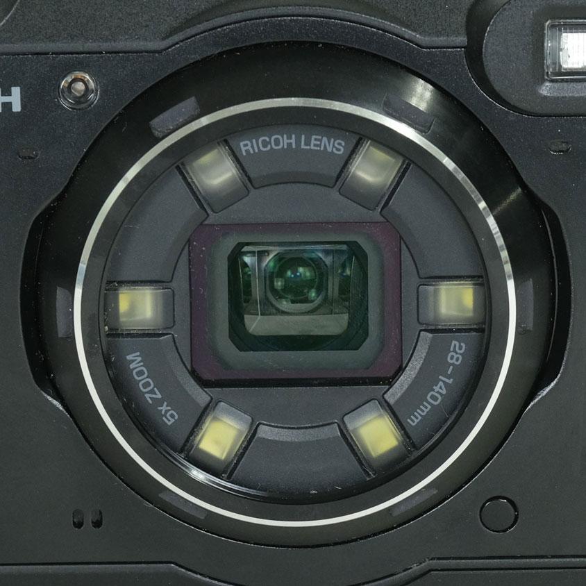 [美品 | バッテリー2個付] RICOH WG-7 ブラック | コンパクトデジタルカメラ_7