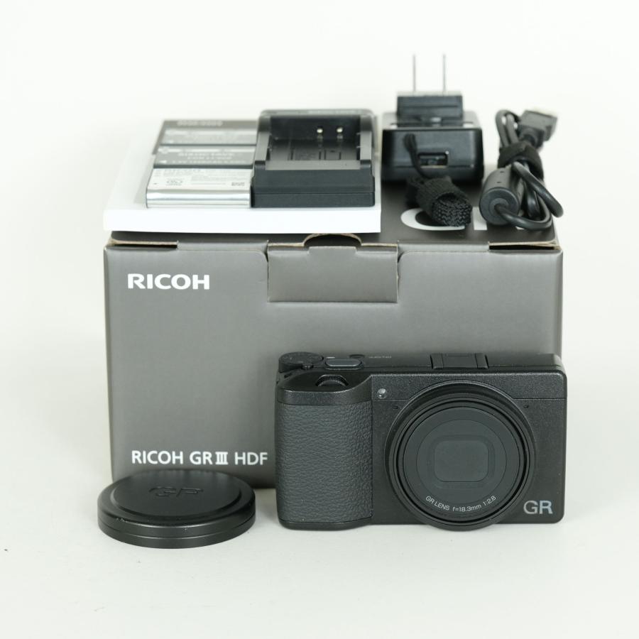 美品 | シャッター数894回] RICOH GR III HDF コンパクトデジタル