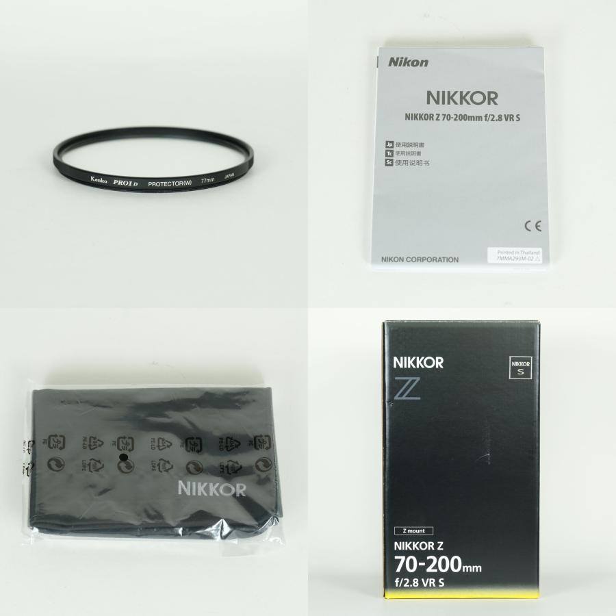 良品 | フィルター付] Nikon NIKKOR Z 70-200mm f/2.8 VR S Zマウント