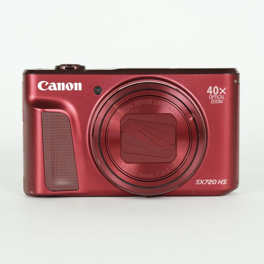 並品] Canon PowerShot SX720 HS レッド | コンパクトデジタルカメラ