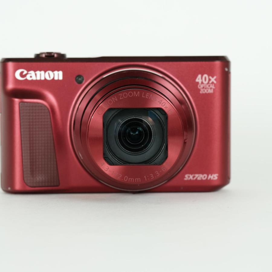 並品] Canon PowerShot SX720 HS レッド | コンパクトデジタルカメラ