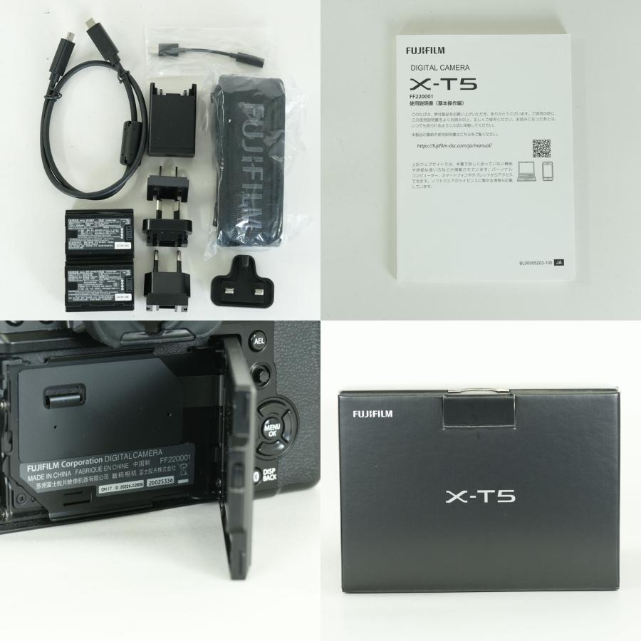[良品 | シャッター数25，180回｜バッテリー2個付] FUJIFILM X-T5 [ボディ ブラック] | FUJIFILM Xマウント_9