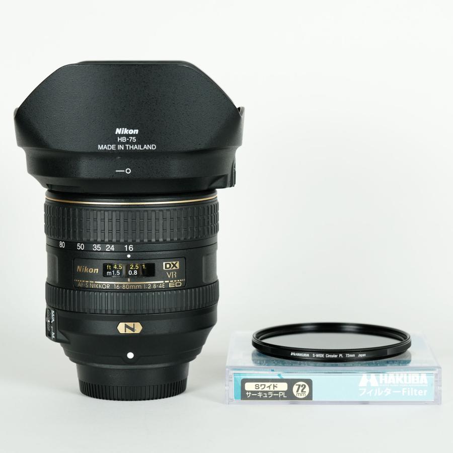 美品 | フィルター付] Nikon AF-S DX NIKKOR 16-80mm f/2.8-4E ED VR F 