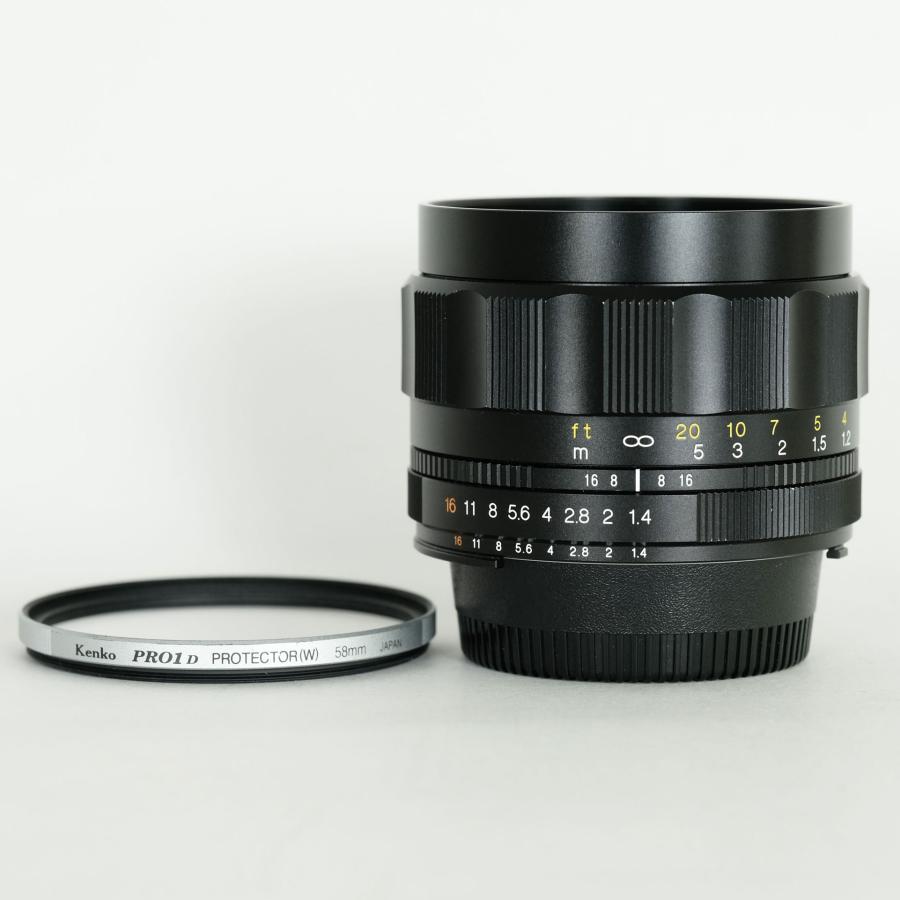 良品｜フィルター付] Voigtlander NOKTON 58mm F1.4 SL II N