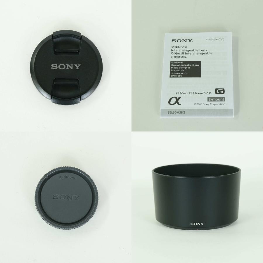美品 | 高級フィルター2種付] SONY FE 90mm F2.8 Macro G OSS