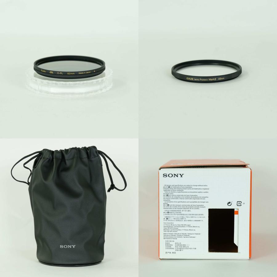 SEL90M28G【美品】+レンズフィルター 美品 | 高級フィルター2種付] SONY FE 90mm F2.8 Macro G OSS