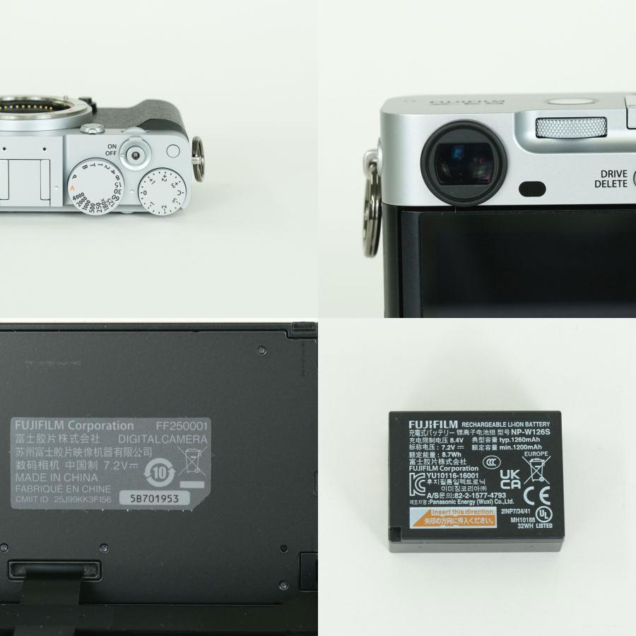 美品 | シャッター数2,050回] FUJIFILM X-E5 [ボディ シルバー] X