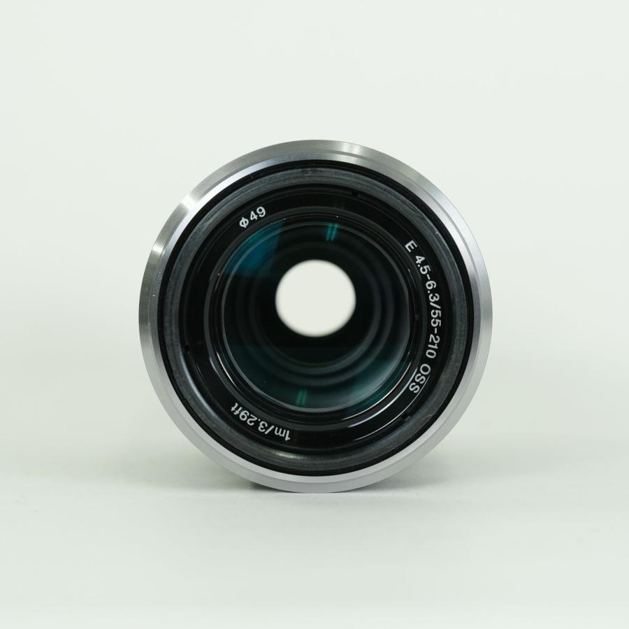 良品] SONY E 55-210mm F4.5-6.3 OSS SEL55210 [シルバー] | Eマウント