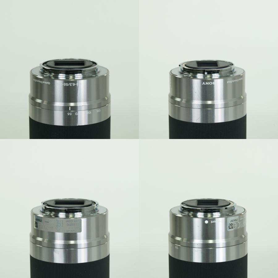 良品] SONY E 55-210mm F4.5-6.3 OSS SEL55210 [シルバー] | Eマウント