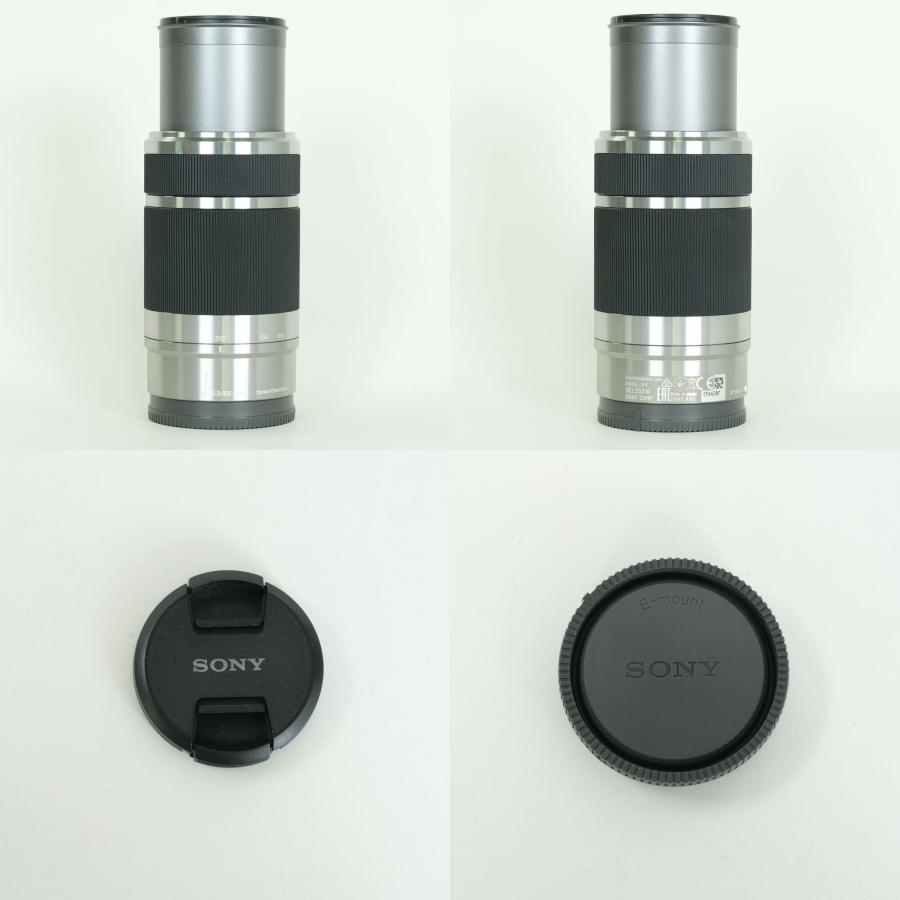 良品] SONY E 55-210mm F4.5-6.3 OSS SEL55210 [シルバー] | Eマウント