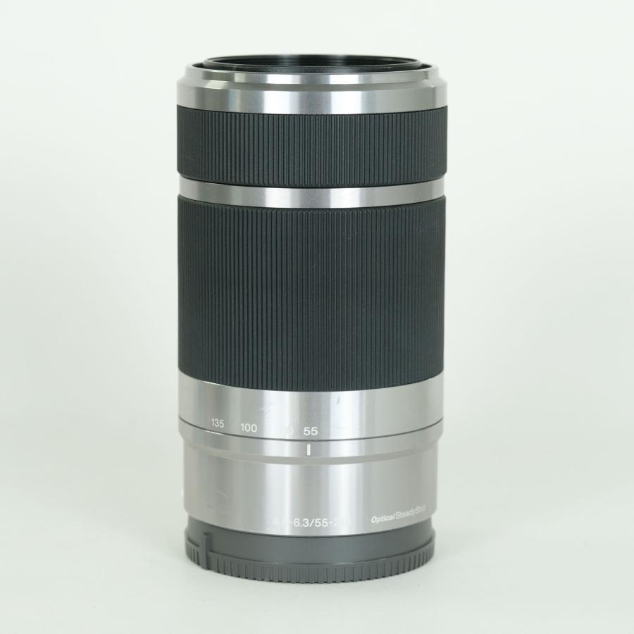 並品] SONY E 55-210mm F4.5-6.3 OSS SEL55210 [シルバー] | Eマウント