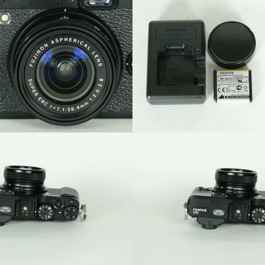 良品] FUJIFILM X10 ブラック | コンパクトデジタルカメラ : ONESCENE