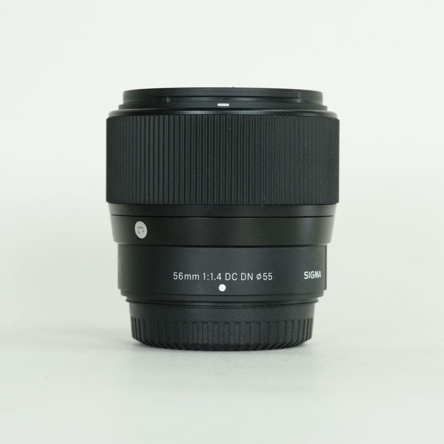 【美品】SIGMA 56mm 1:1.4 DC DN レンズ （Xマウント） 良品] SIGMA 56mm F1.4 DC DN｜Contemporary [フジフイルムX用