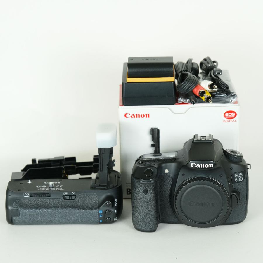 並品 | バッテリーグリップ付] Canon EOS 60D ボディ キヤノンEF-S