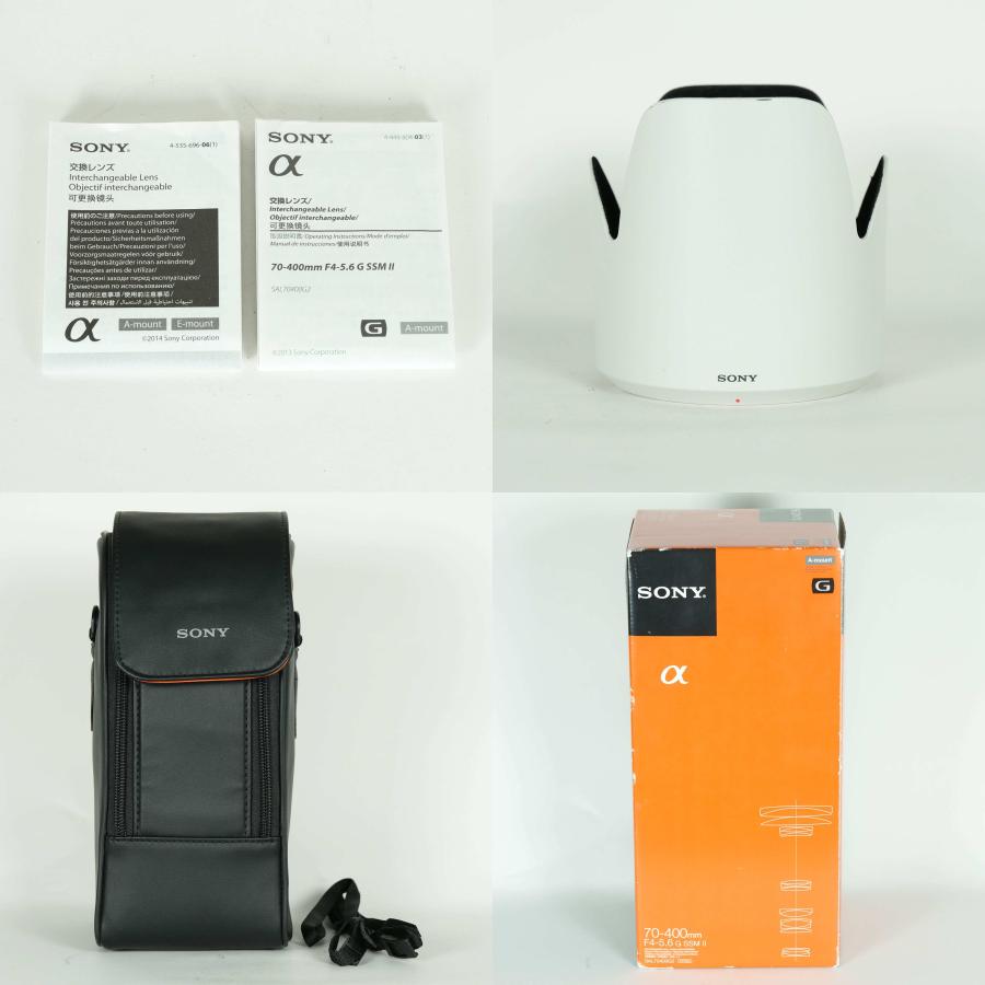 良品] SONY 70-400mm F4-5.6 G SSM II SAL70400G2 | Aマウント