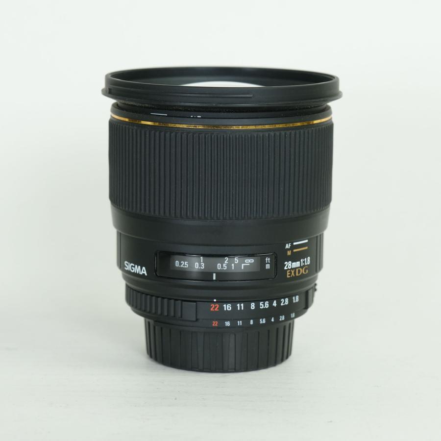 良品] SIGMA 28mm F1.8 EX DG ASPHERICAL MACRO [ニコンF用] | Nikon F