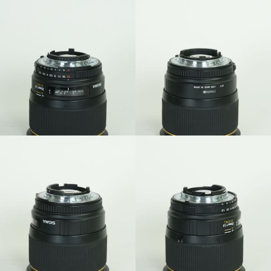 良品] SIGMA 28mm F1.8 EX DG ASPHERICAL MACRO [ニコンF用] | Nikon F