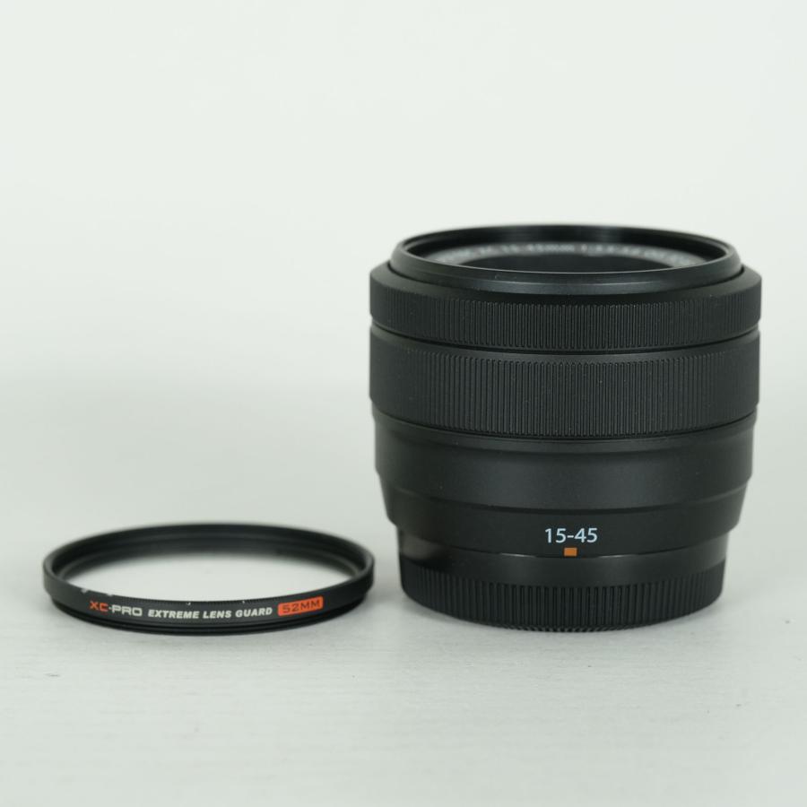 【FUJIFILM 富士フイルム】XC15-45mm ズームレンズ フィルター付 美品 | フィルター付] FUJIFILM XC15-45mmF3.5-5.6 OIS PZ [ブラック