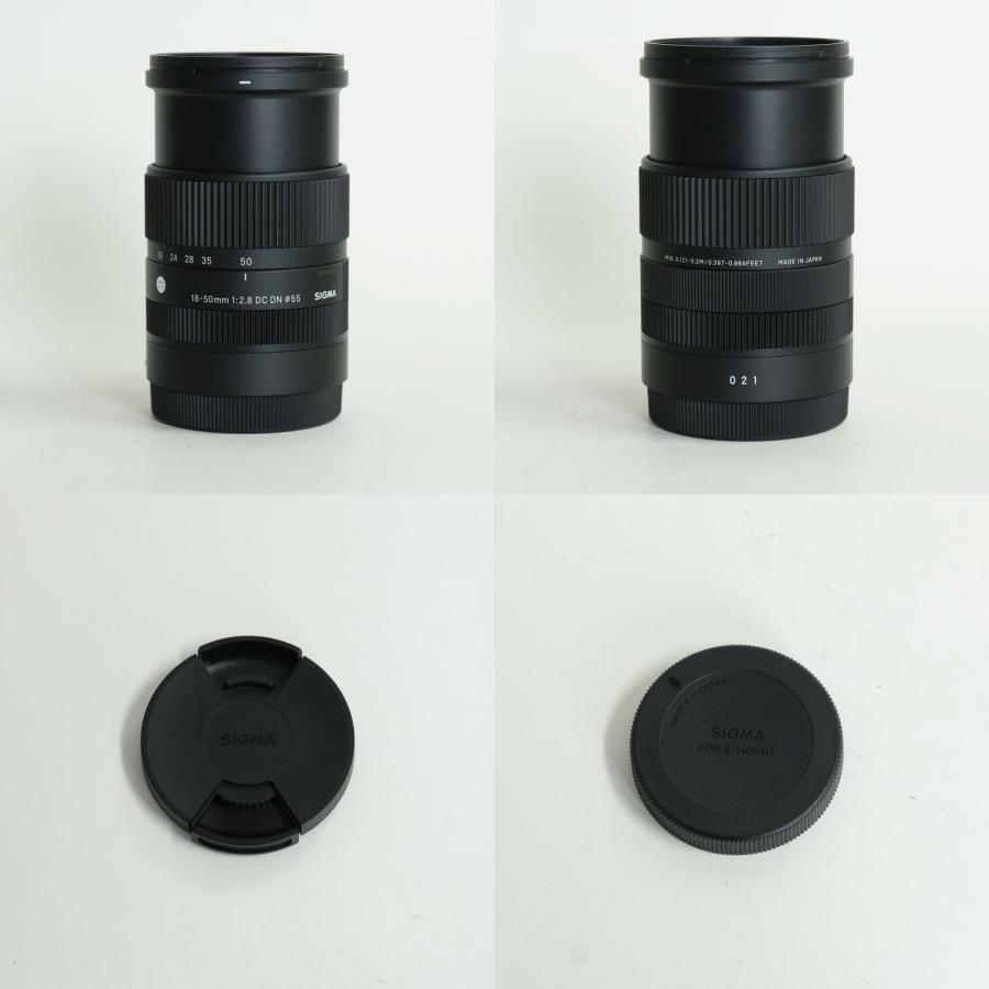 美品] SIGMA 18-50mm F2.8 DC DN｜Contemporary [ソニーE用] | SONY E