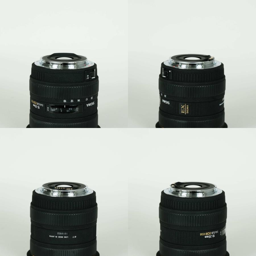 良品] SIGMA 10-20mm F4-5.6 EX DC HSM (キヤノンEF用) | キヤノンEF-S
