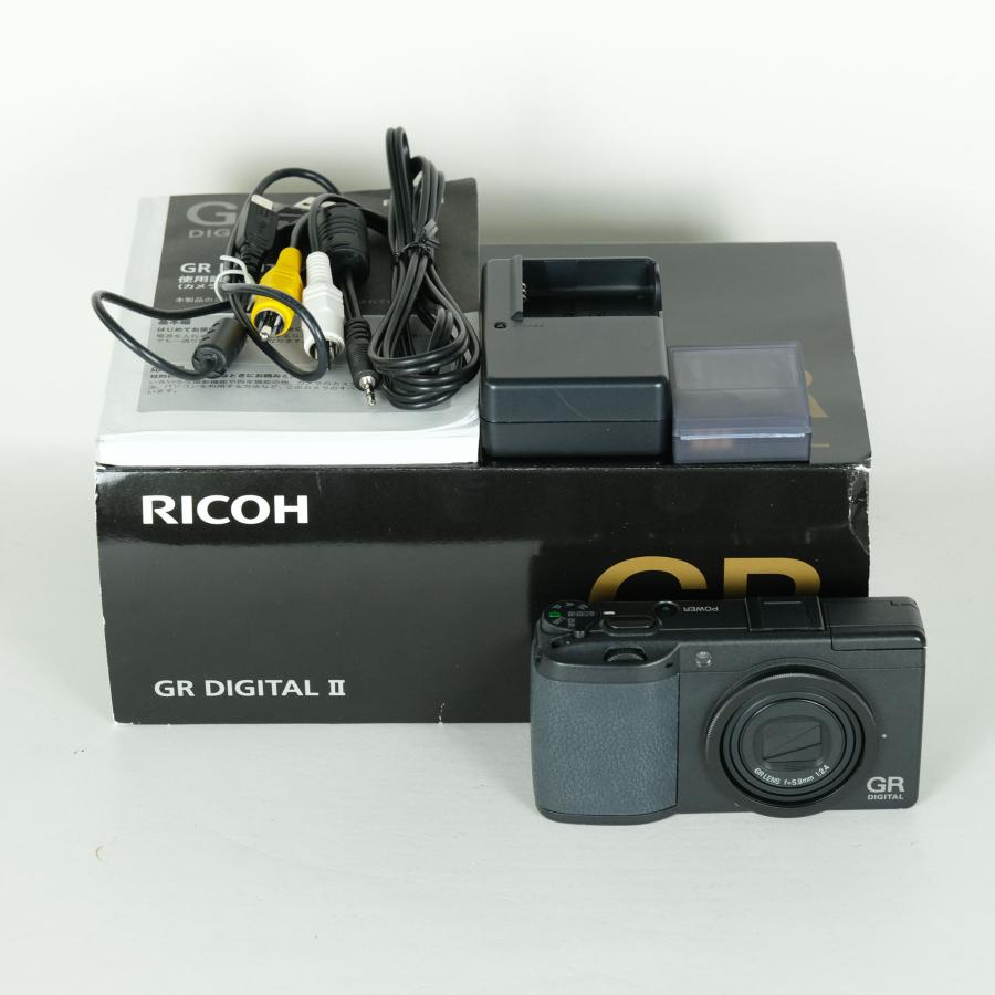 再値下！シャッター回数102★美品 リコー GR デジタル 2 RICOH 並品 | シャッター数3,820回] RICOH GR DIGITAL II コンパクトデジタル