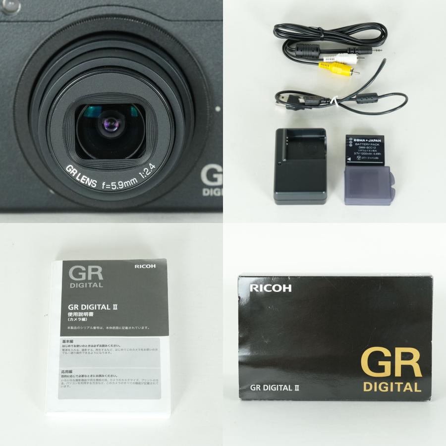 並品 | シャッター数3,820回] RICOH GR DIGITAL II コンパクトデジタル