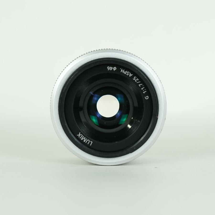 並品] Panasonic LUMIX G 25mm F1.7 ASPH. [シルバー] | マイクロ