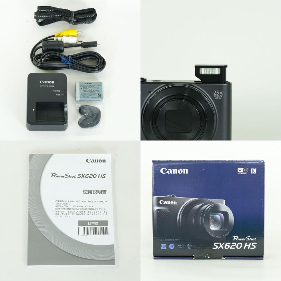 [美品] Canon PowerShot SX620 HS ブラック | コンパクトデジタルカメラ_9