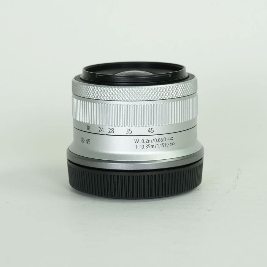 【美品】Canon RF-S 18-45mm レンズ 保護フィルター付き 美品 | フィルター付] Canon RF-S 18-45mm F4.5-6.3 IS STM [シルバー