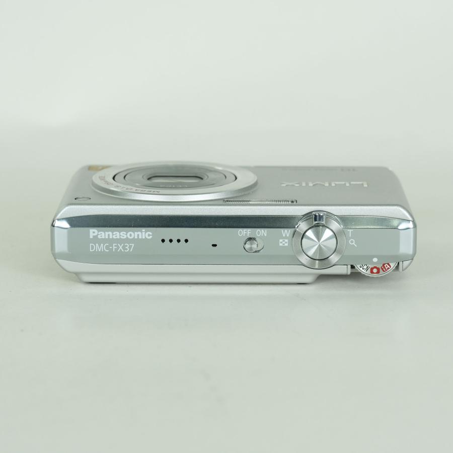良品 Panasonic LUMIX DMC-FX37-S プレシャスシルバー | コンパクト