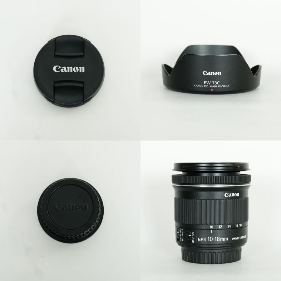 美品｜フード付] Canon EF-S10-18mm F4.5-5.6 IS STM / キヤノンEF-