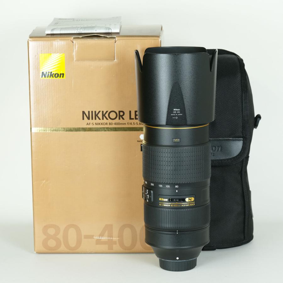 超美品 ニコン Nikon AF-S 80-400 4.5-5.6 VR 653 Nikon 80-400mm f/4.5-5.6G ED VR lens