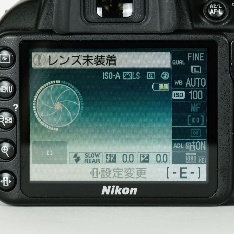 ジャンク品｜シャッター数7,960回] Nikon D3100 ボディ | ニコンF 