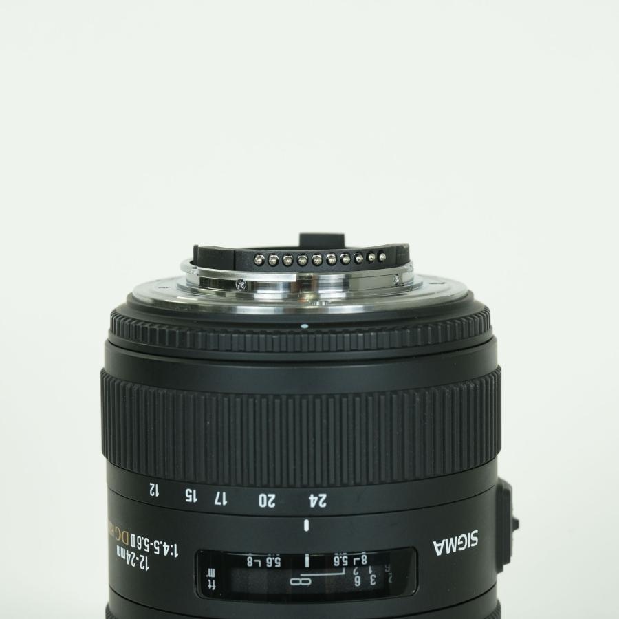 SIGMA 12-24mm F4-5.6 II DG ズームレンズ（ニコン用） 美品] SIGMA 12-24mm F4.5-5.6 II DG HSM (ニコンF用) | Nikon F