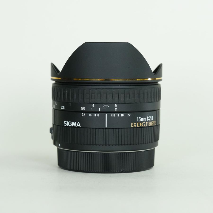 美品] SIGMA 15mm F2.8EX DG DIAGONAL FISHEYE (キヤノンEF用