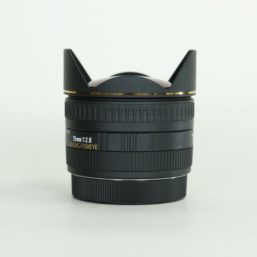 美品] SIGMA 15mm F2.8EX DG DIAGONAL FISHEYE (キヤノンEF用
