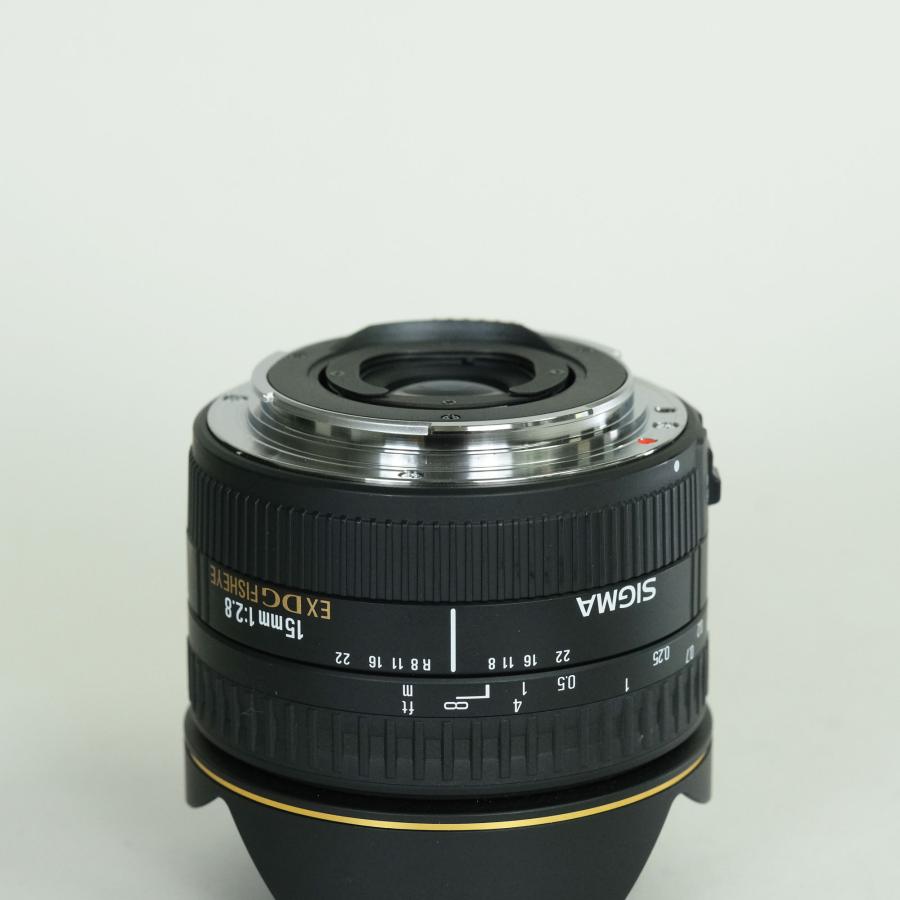 美品] SIGMA 15mm F2.8EX DG DIAGONAL FISHEYE (キヤノンEF用