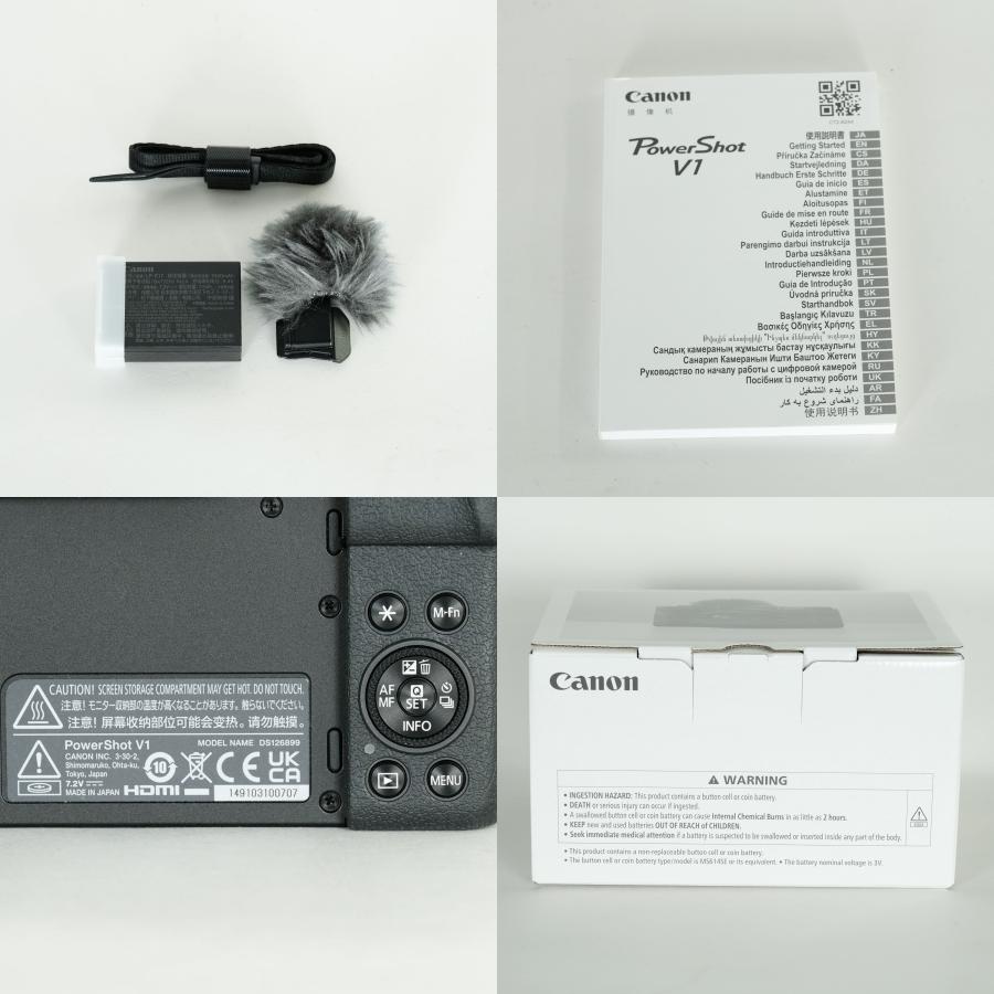め　Canon powershot v1 美品 美品] Canon PowerShot V1 / コンパクトデジタルカメラ