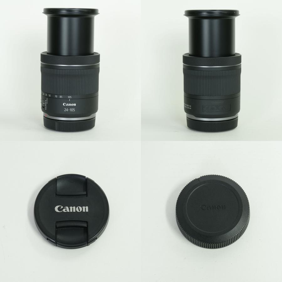【週末値下げ】Canon RF 24-105mm f4-7.1 IS フード付 美品 | フード付] Canon RF24-105mm F4-7.1 IS STM RFマウント