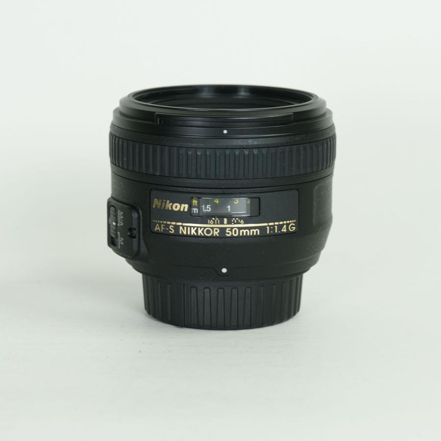 美品 | フィルター付] Nikon AF-S NIKKOR 50mm f/1.4G Fマウント