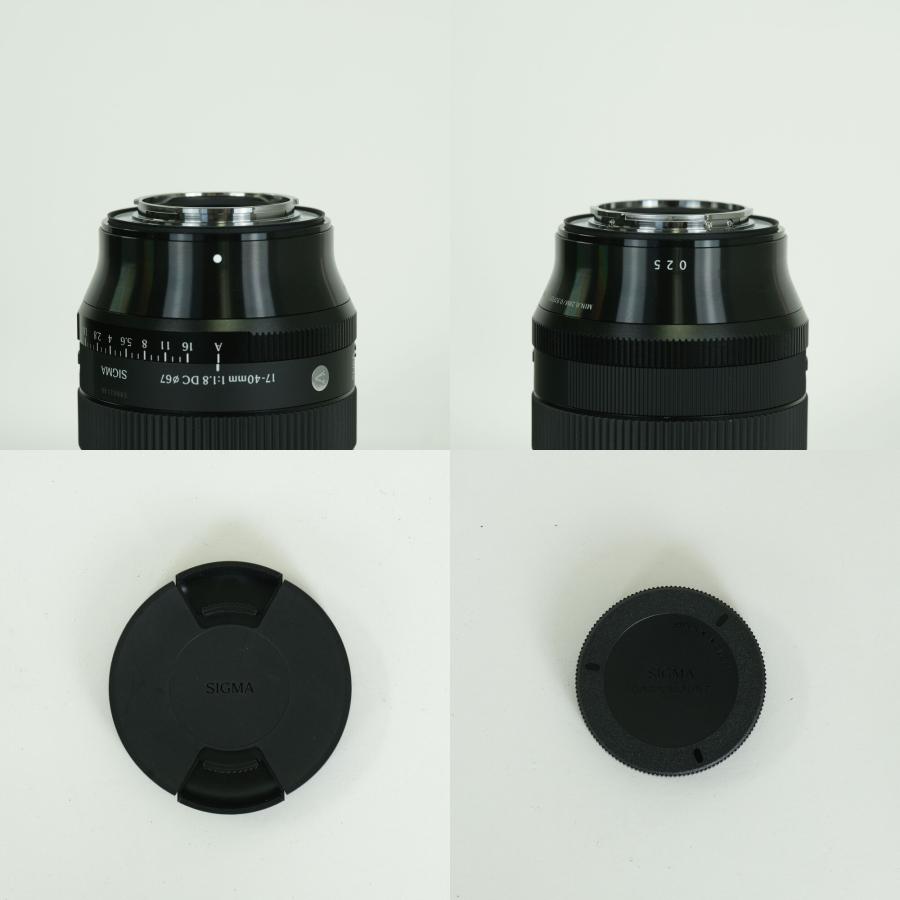美品 | フィルター付] SIGMA 17-40mm F1.8 DC｜Art フジフイルムX用 