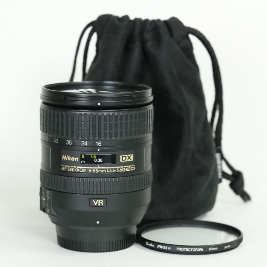良品 | フィルター付] Nikon AF-S DX NIKKOR 16-85mm F3.5-5.6G ED VR