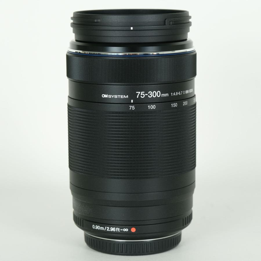 新品同様] OM SYSTEM M.ZUIKO DIGITAL ED 75-300mm F4.8-6.7 II