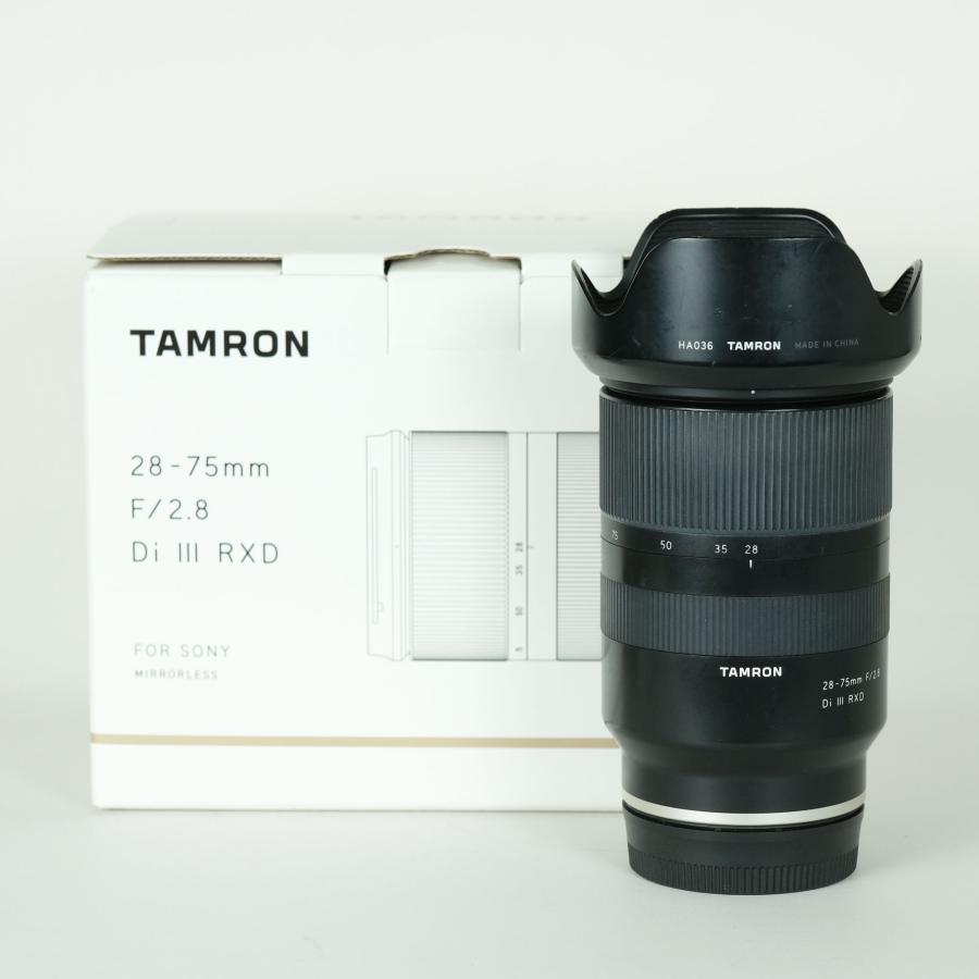 並品] TAMRON 28-75mm F/2.8 Di III RXD (Model A036) [ソニーE用