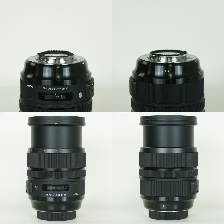 良品 | フィルター付] SIGMA 24-70mm F2.8 DG OS HSM｜Art [シグマSA用