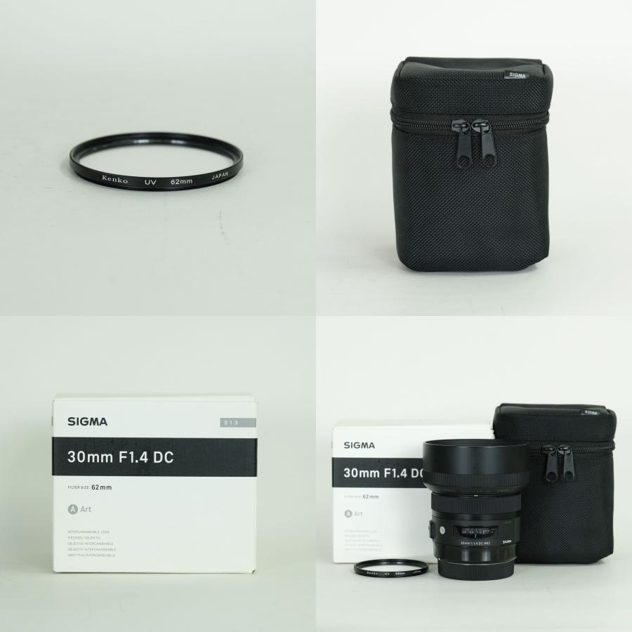 良品 | フィルター付] SIGMA 30mm F1.4 DC HSM Art [キヤノン用] Canon