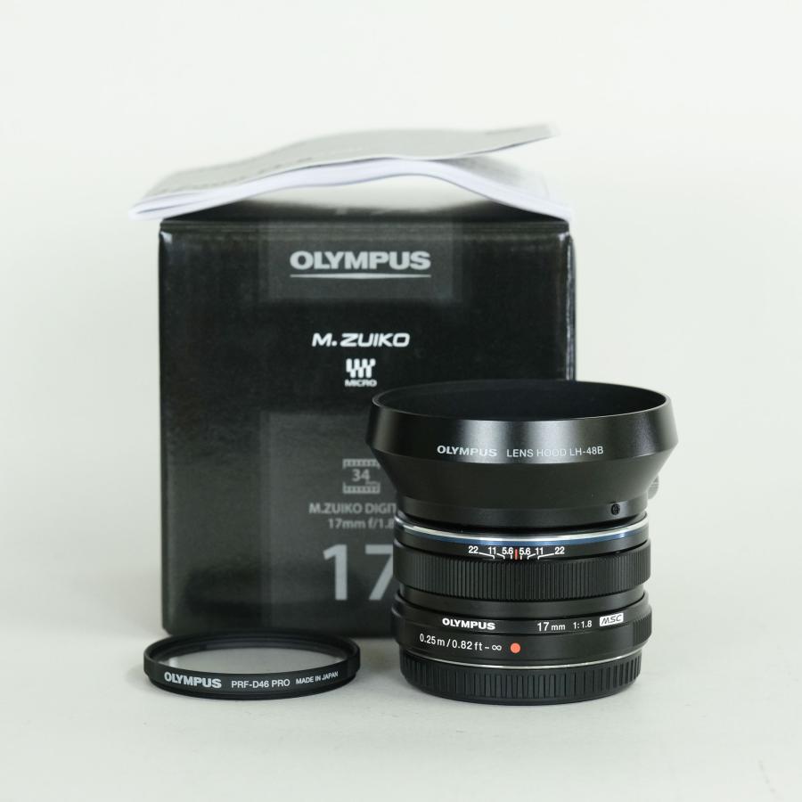 美品 | フード・フィルター付] OLYMPUS M.ZUIKO DIGITAL 17mm F1.8 