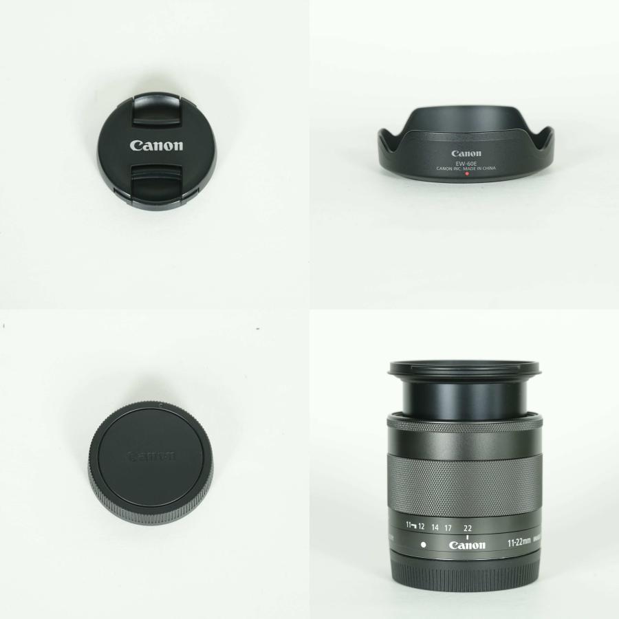 Canon EF-M 11-22mm +純正フード付 美品 | 純正フード付] Canon EF-M11-22mm F4-5.6 IS STM EF-Mマウント